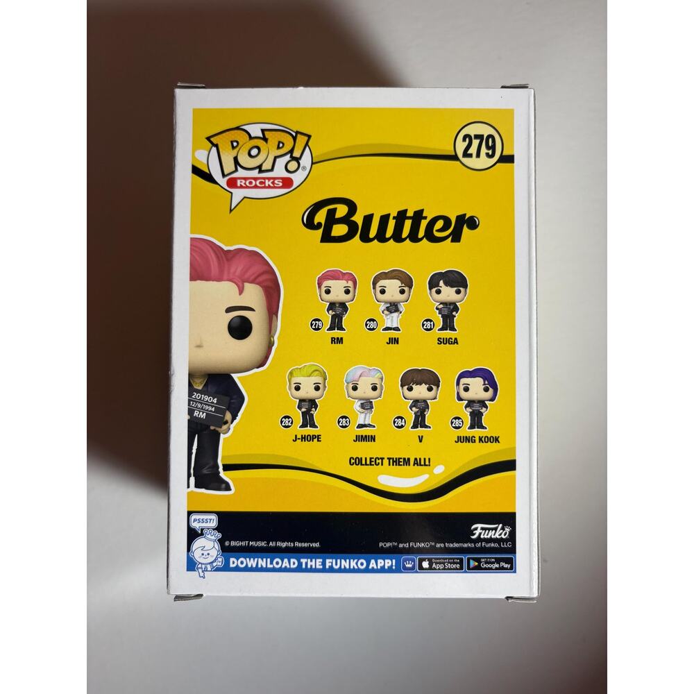 POP! Funko Rocks BTS #279 RM - Picture 4 of 4